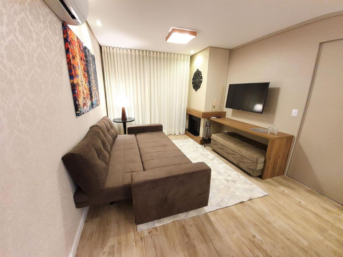 Apto Luxo 800M R. Coberta | 2 Suites | Mobiliado Gramado Exterior foto